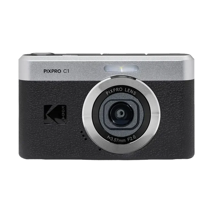 Kodak PIXPRO C1 Compact Digital Camera (Black)