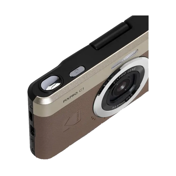Kodak PIXPRO C1 Compact Digital Camera (Brown)