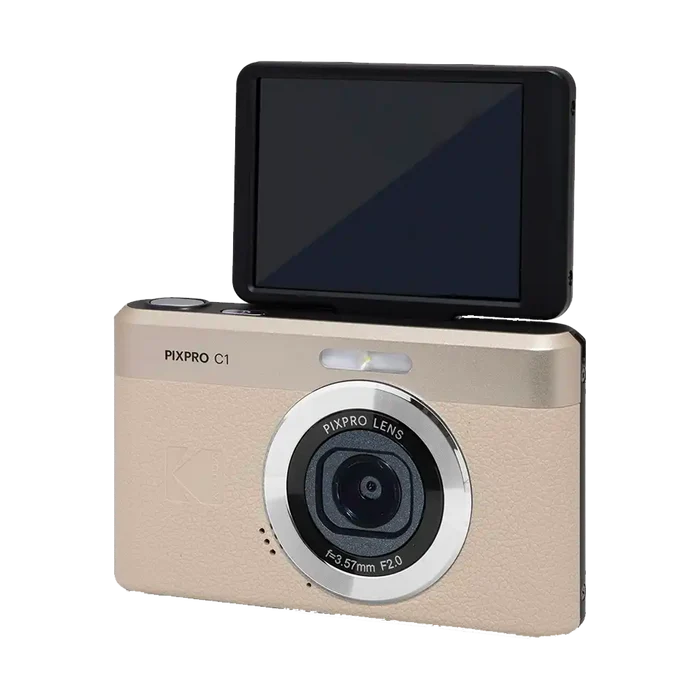 Kodak PIXPRO C1 Compact Digital Camera (Tan)