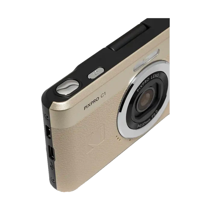 Kodak PIXPRO C1 Compact Digital Camera (Tan)