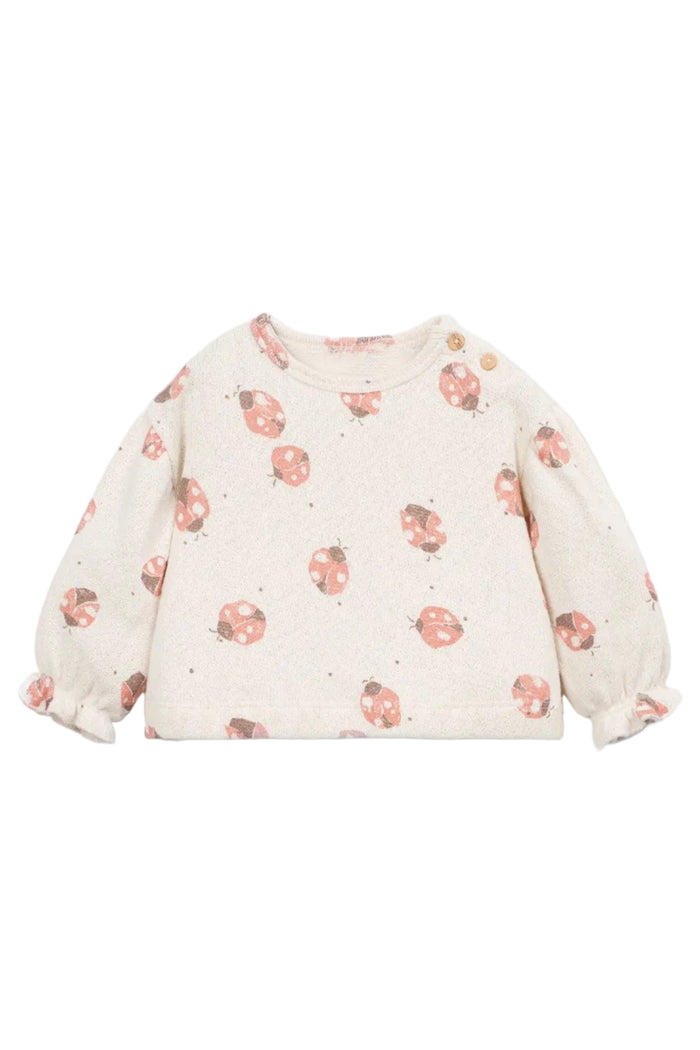 Ladybug Baby Sweater