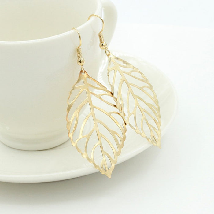 Leaf Earrings Jewelry