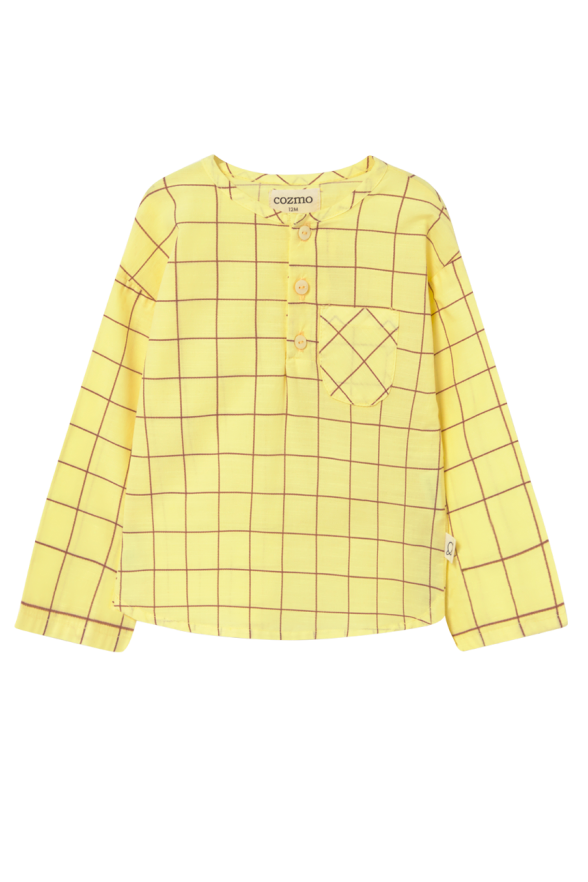 Lian Plaid Baby Shirt