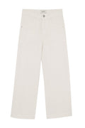 White pants on a white background