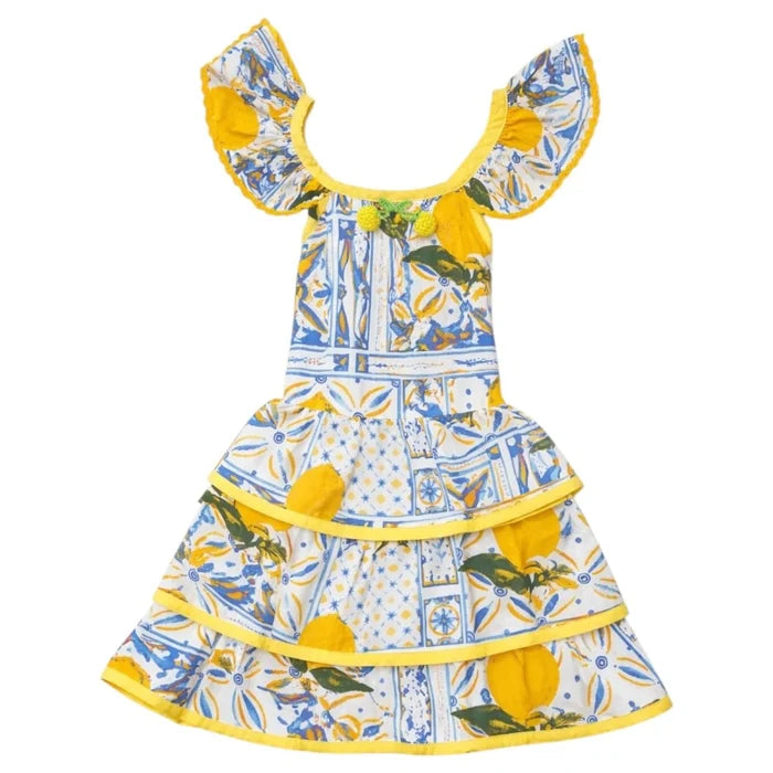 Limone Cross Back Dress