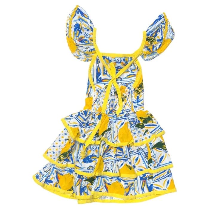 Limone Cross Back Dress