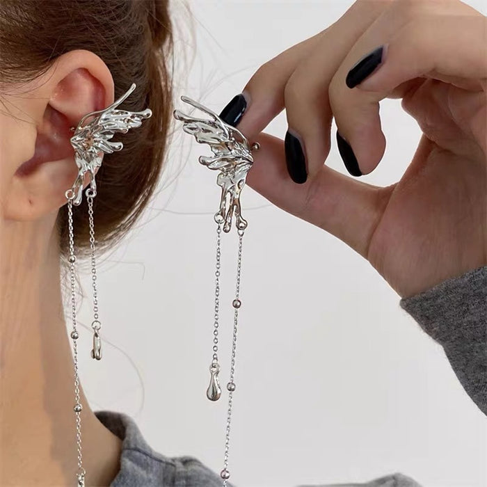 Liquid Metal Butterfly Ear Bone