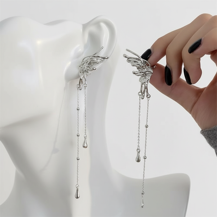 Liquid Metal Butterfly Ear Bone