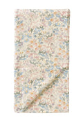muslin swaddle with flowers