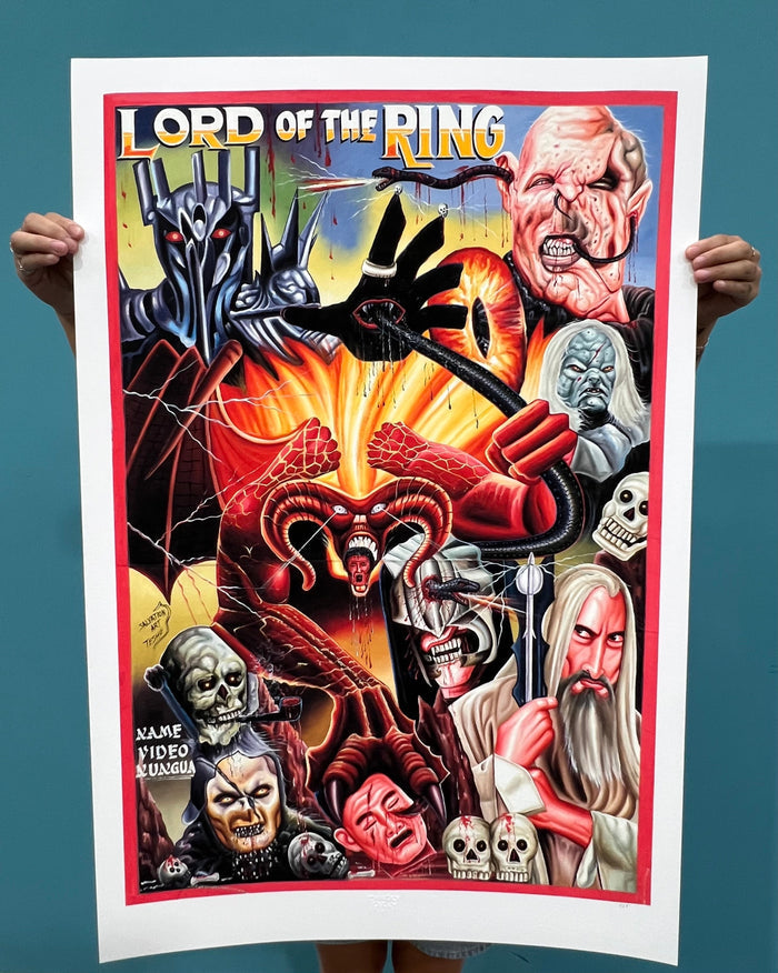 Lord of the Rings - Archival Giclée Print from Static Medium by Salvation (Artist’s Proof)
