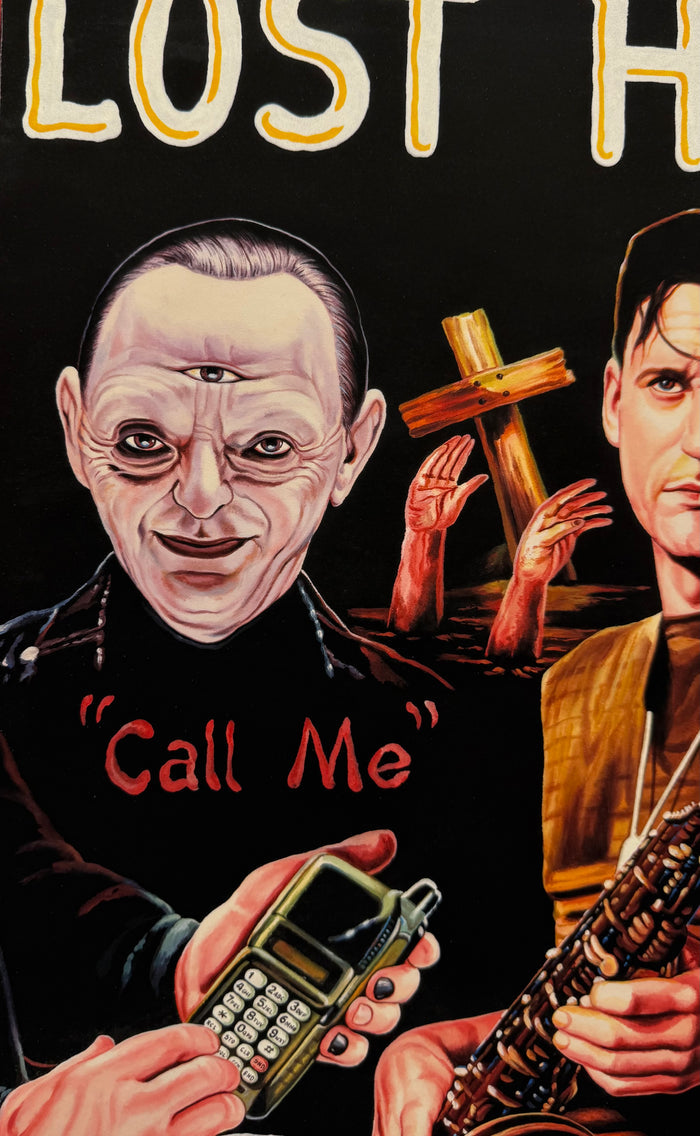 Lost Highway - Limited Edition Archival Giclée Print from Static Medium by C.A. Wisely