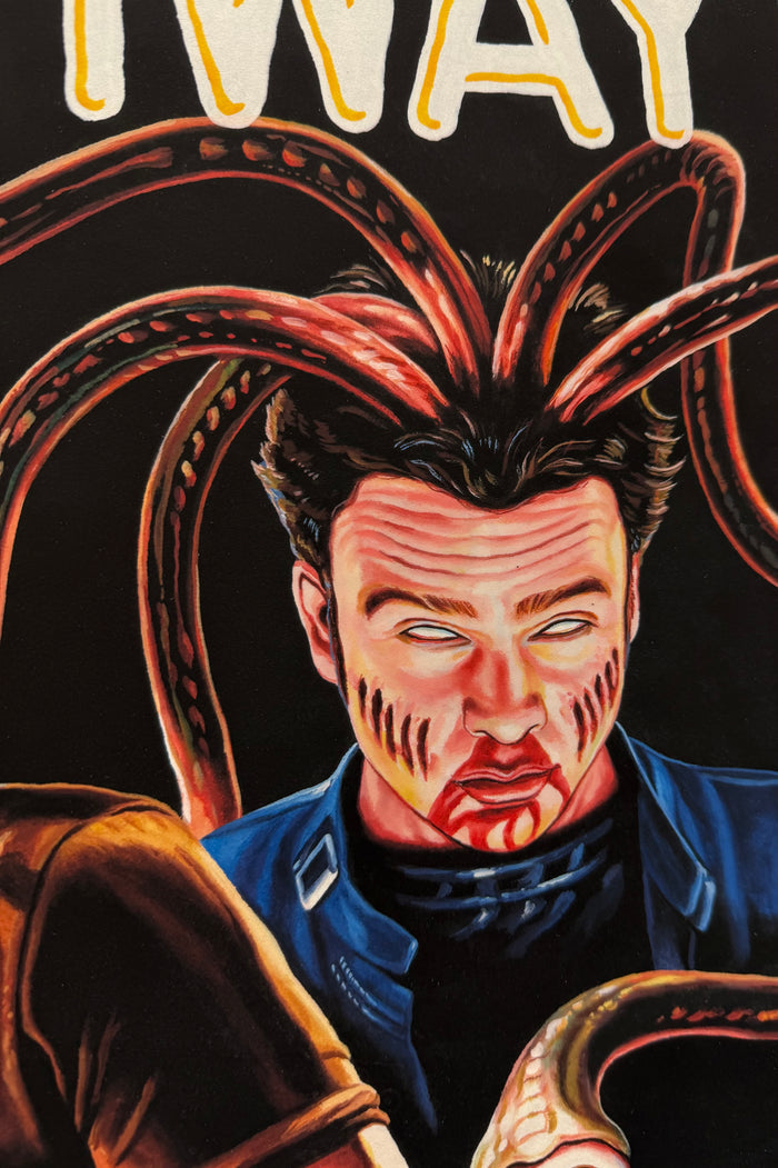 Lost Highway - Limited Edition Archival Giclée Print from Static Medium by C.A. Wisely