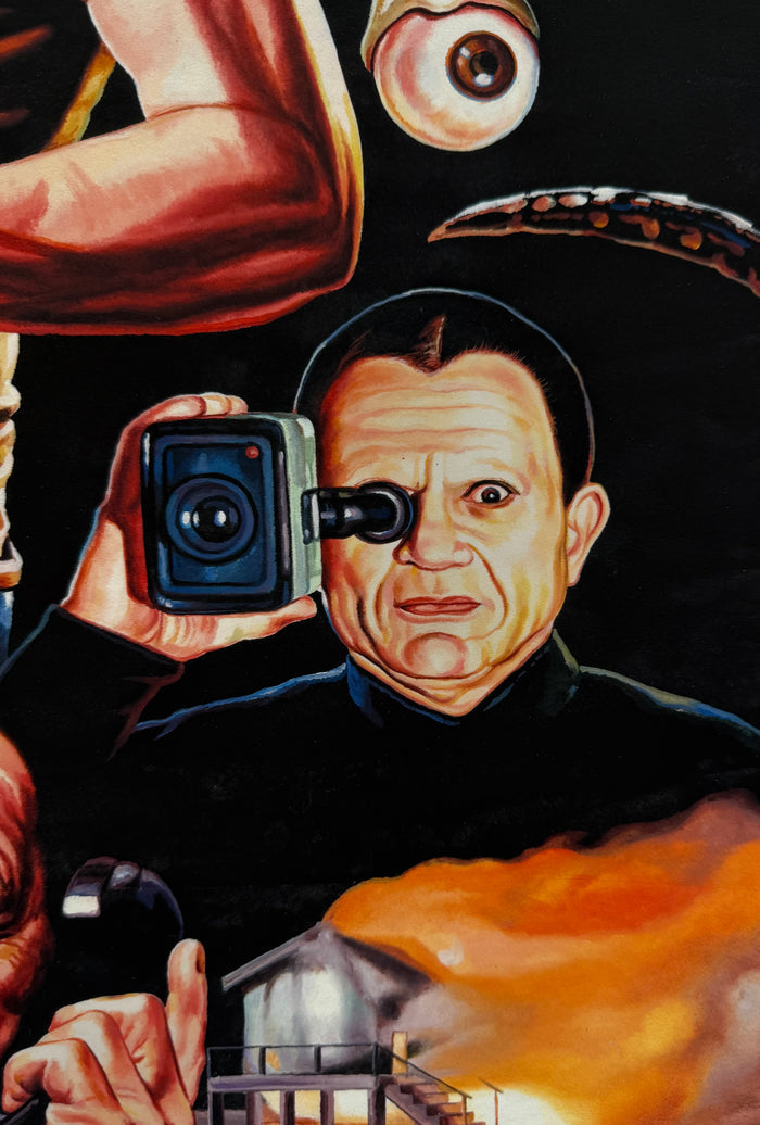 Lost Highway - Limited Edition Archival Giclée Print from Static Medium by C.A. Wisely