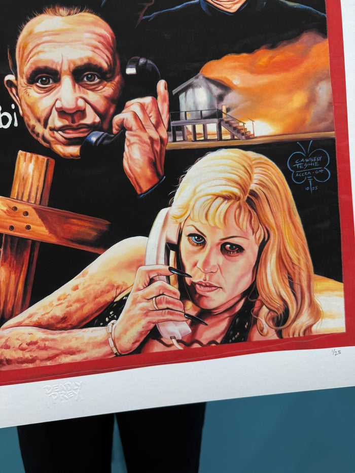 Lost Highway - Limited Edition Archival Giclée Print from Static Medium by C.A. Wisely