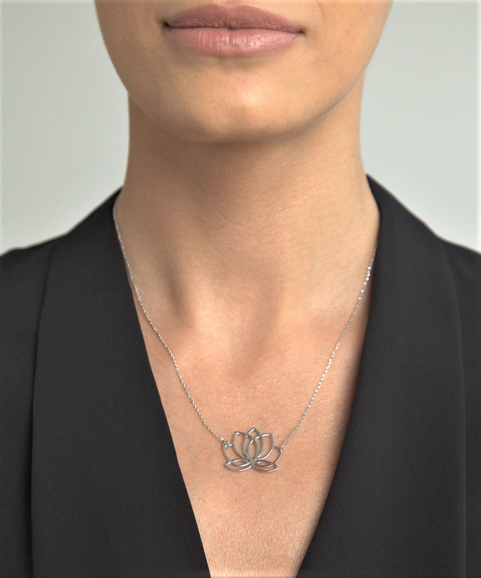 Lotus Flower Necklace