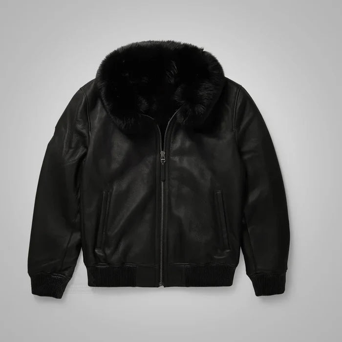 Best Shearling Leather Bomber Jacket & coat