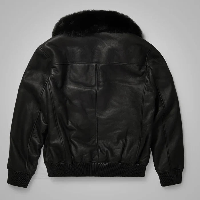 Best Shearling Leather Bomber Jacket & coat