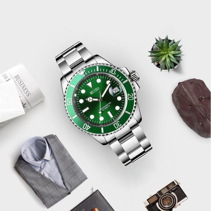Mens Watch With A Steel Strap