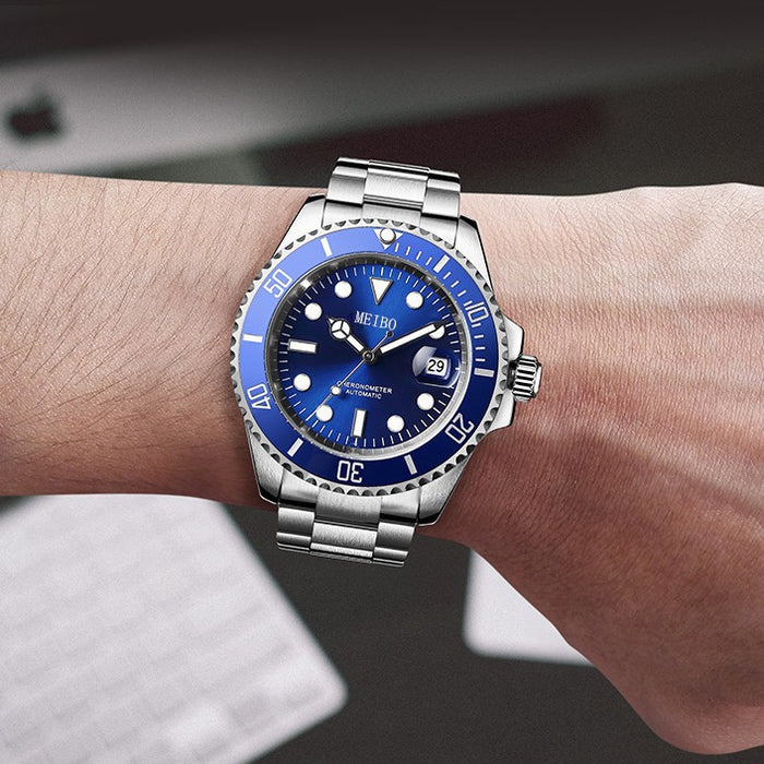Mens Watch With A Steel Strap