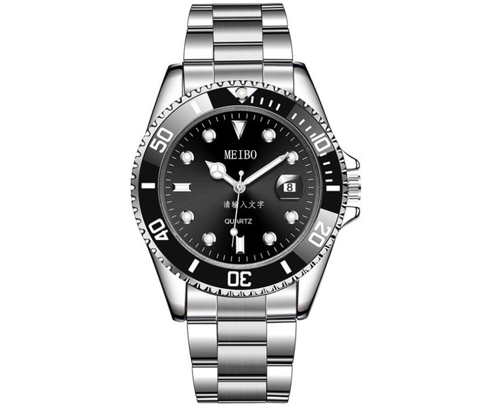 Mens Watch With A Steel Strap