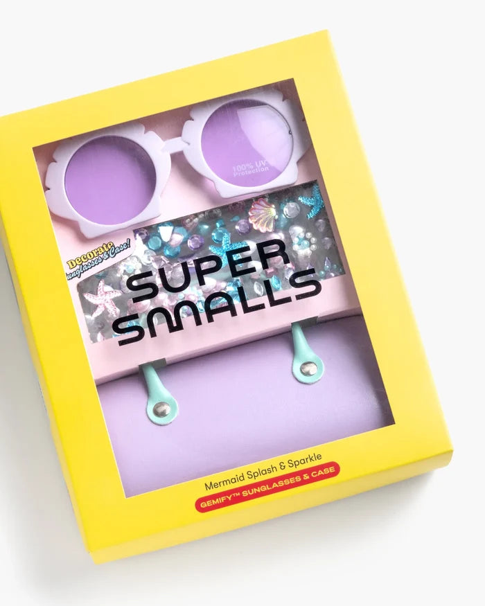 Mermaid Splash & Sparkles Sunglasses w/ Case