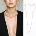 Metal Smooth Collar Necklace