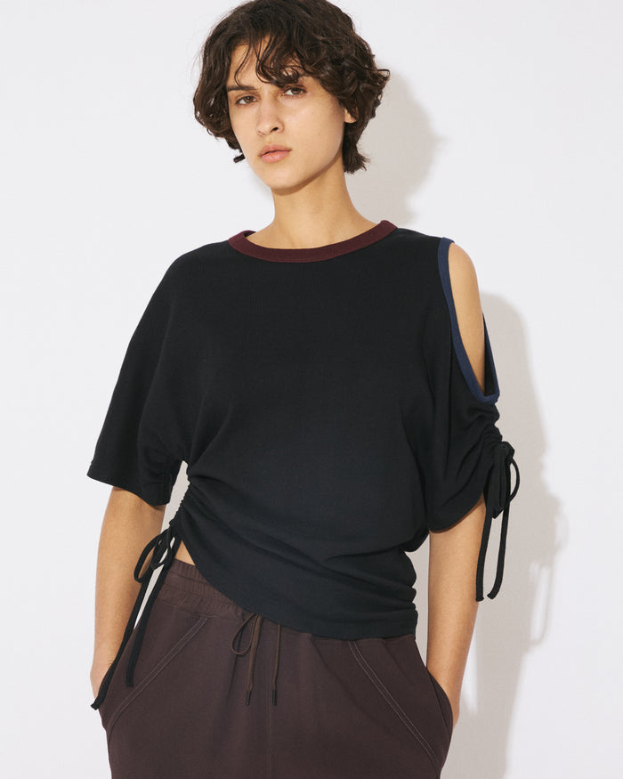 Miller double-neck multi color T-shirt