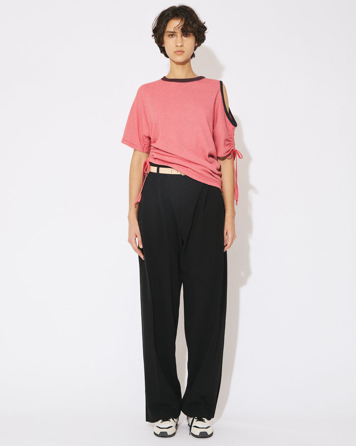 Miller double-neck multi color T-shirt