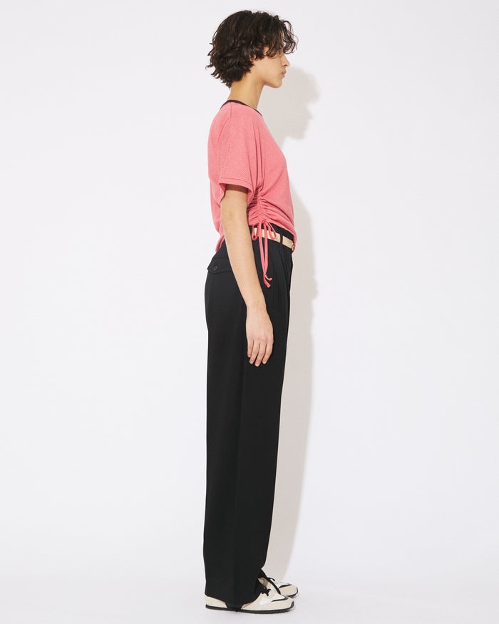 Miller double-neck multi color T-shirt