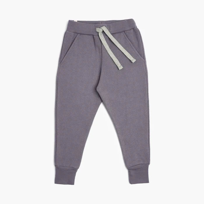 MiMi Plush Skinny Sweats - Vintage Plum