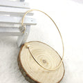 Minimalist Adjustable Heart Bracelet | Gold & Silver Jewelry
