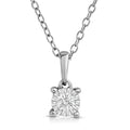 Miracle Set Diamond Solitaire Pendant Collection