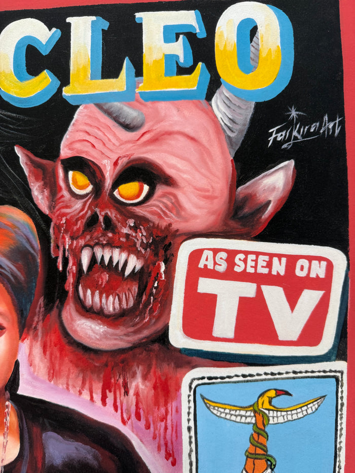 Miss Cleo - Limited Edition Archival Giclée Print from Static Medium by Farkira
