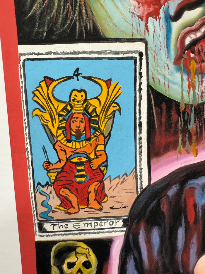Miss Cleo - Limited Edition Archival Giclée Print from Static Medium by Farkira