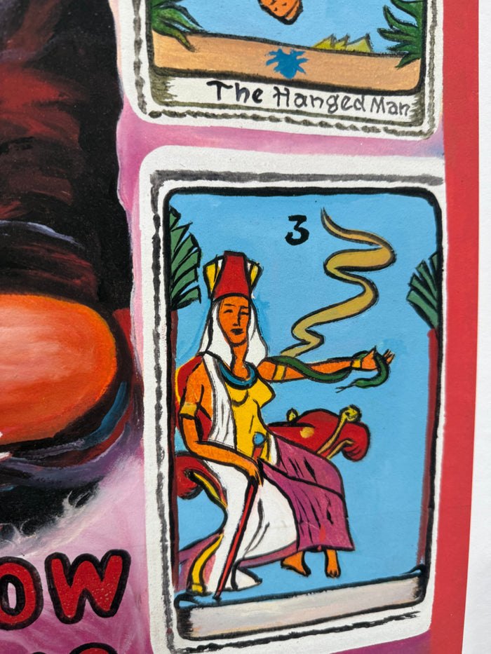 Miss Cleo - Limited Edition Archival Giclée Print from Static Medium by Farkira