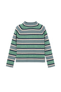 Mock Neck Knit Sweater