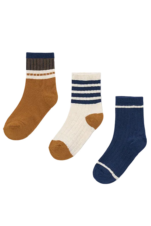 Mud Striped Sock Set