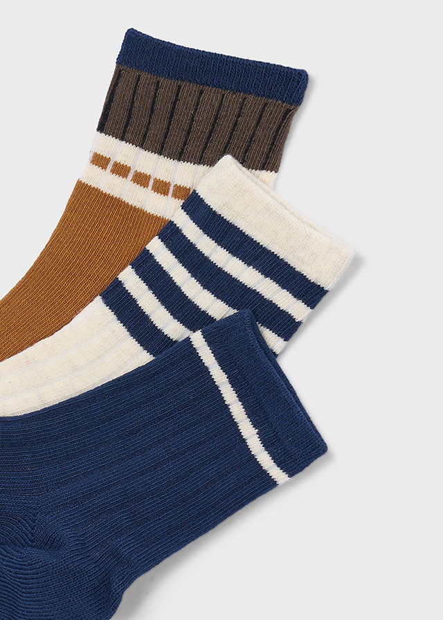Mud Striped Sock Set
