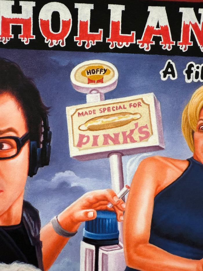 Mulholland Drive - Limited Edition Archival Giclée Print from Static Medium by Mr. Nana Agyq