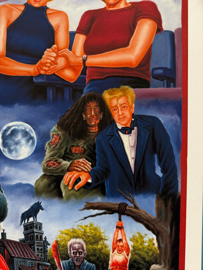 Mulholland Drive - Limited Edition Archival Giclée Print from Static Medium by Mr. Nana Agyq