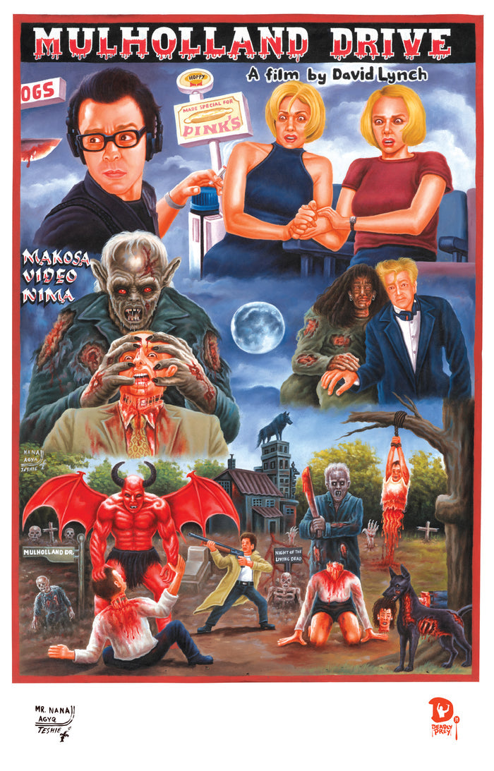 MULHOLLAND DRIVE (High Quality Print) - Mr. Nana Agyq