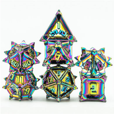 Mystic Flail RPG Metal Dice Set