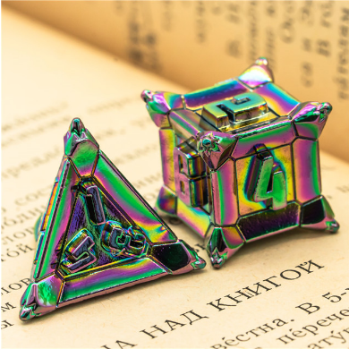 Mystic Flail RPG Metal Dice Set
