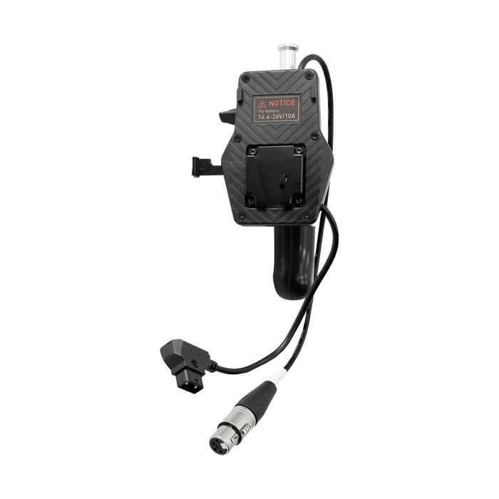 Nanlite V-Mount Battery Grip with 4-Pin XLR Connector for Forza LED Lights