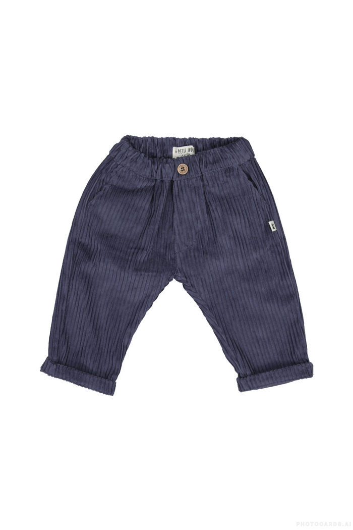 Navy Corduroy Pants