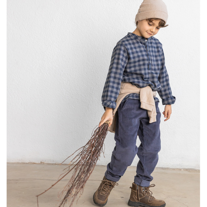 Navy Corduroy Pants