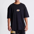 NBA Basics Embroidered Team Logo Loose Fit Mens T-Shirt - Los Angeles Lakers
