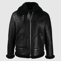 Best Shearling Leather Bomber Jacket & coat