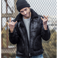 Best Shearling Leather Bomber Jacket & coat