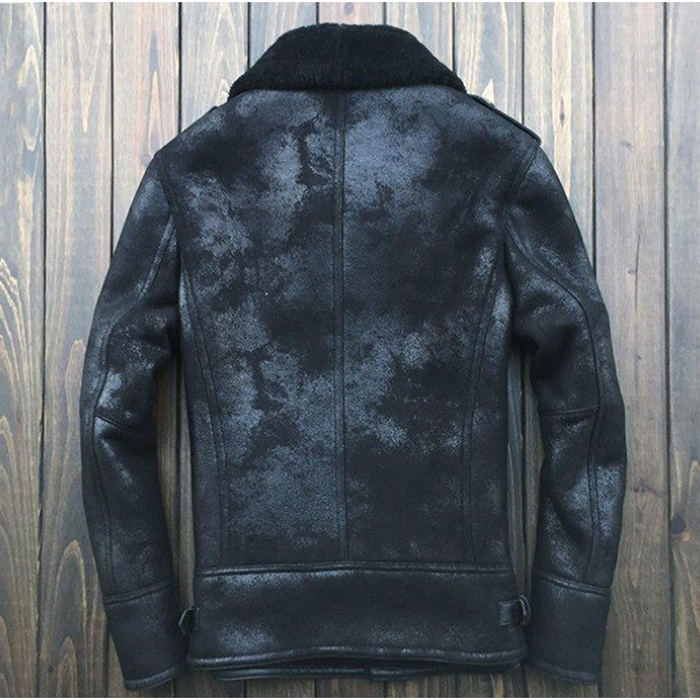 Best Shearling Leather Bomber Jacket & coat